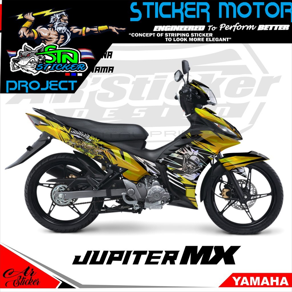 Decal Jupiter MX New 135 Hologram Full body - Stiker Jupiter Mx 135 New Full body 005