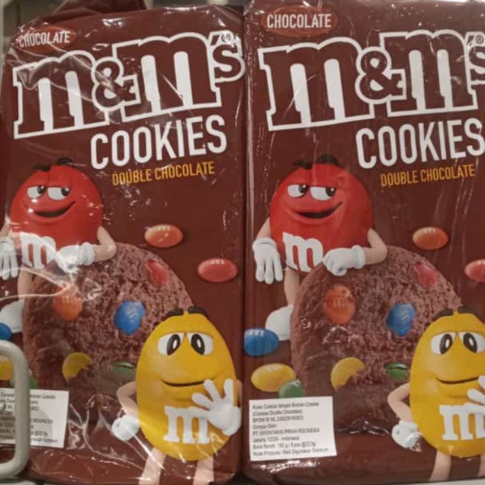 

M&M Cookies Double Chocolate 180gr