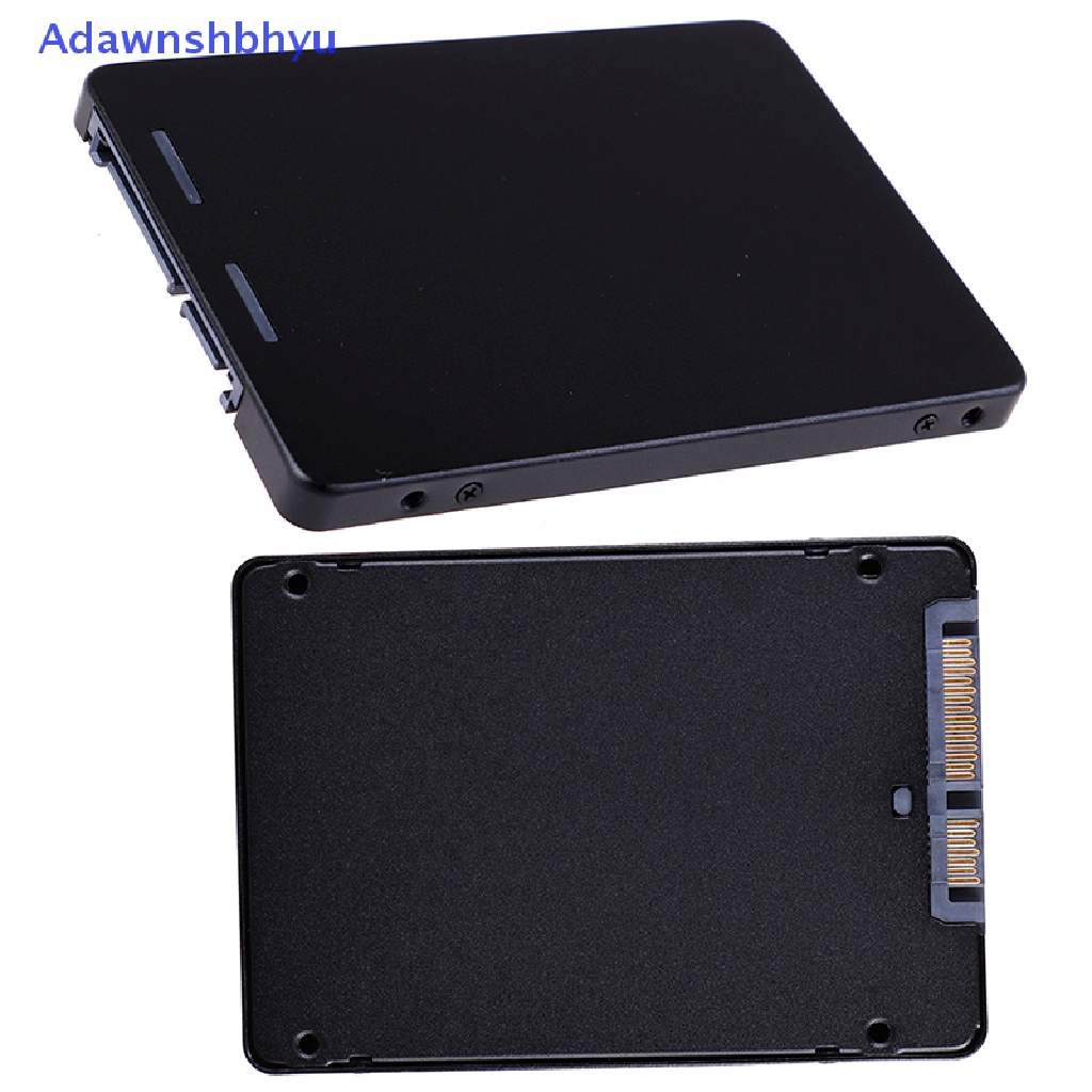 Adhyu Metal mSATA SSD Ke 2.5&quot; SATA Enclosure Converter Adapter Card SSD Case Alat ID