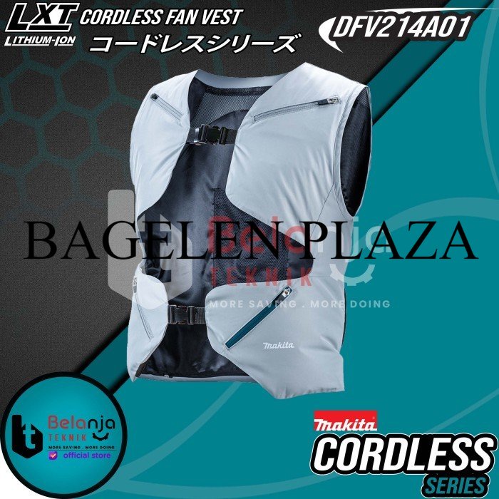 Obral Makita Cordless Fan Vest Size L Rompi Kipas Angin Ukuran L DFV214A01