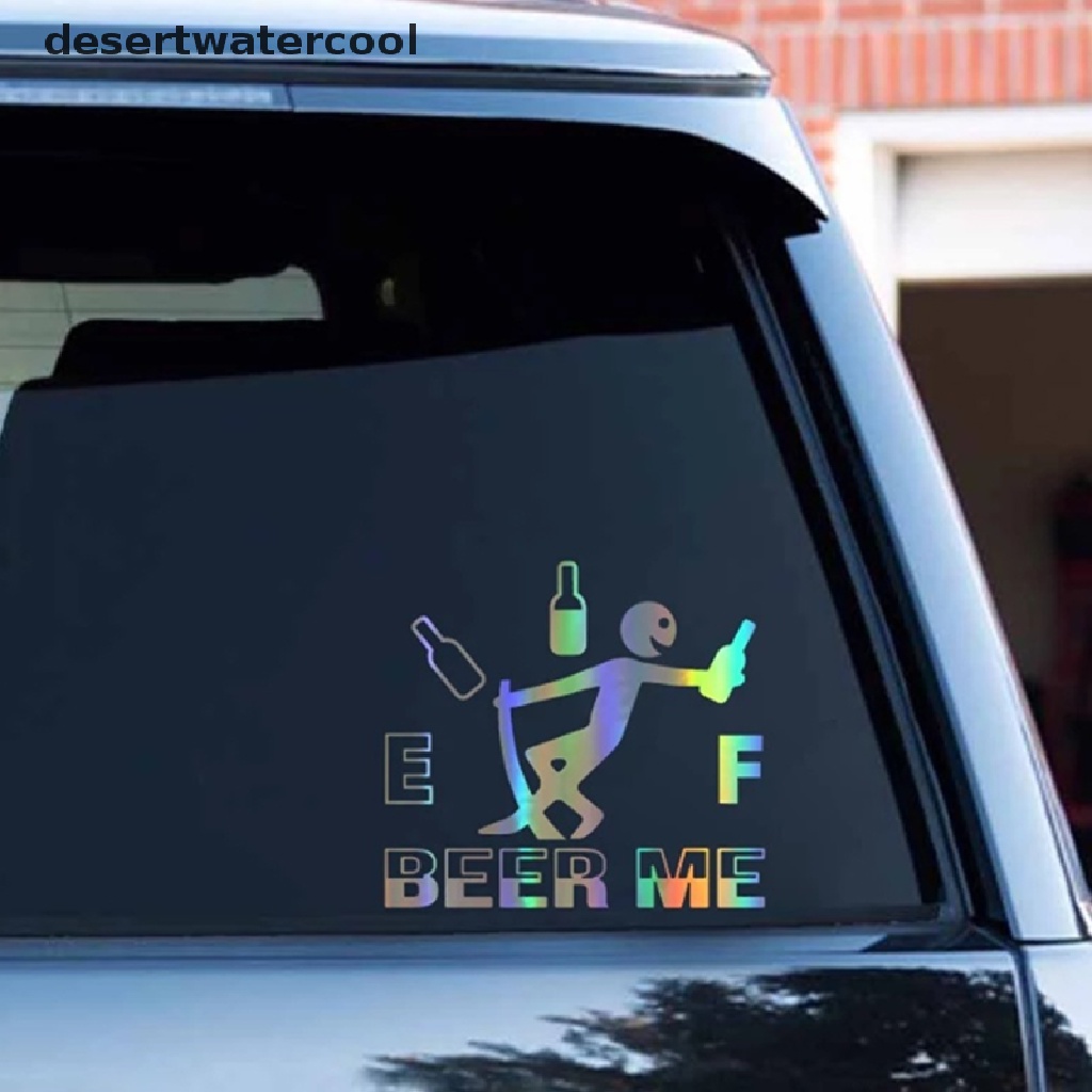 Deid Stiker Mobil Lucu Vinyl DIESEL Hanya Bahan Bakar Decals 3D Stiker Styling Kreatif Martijn