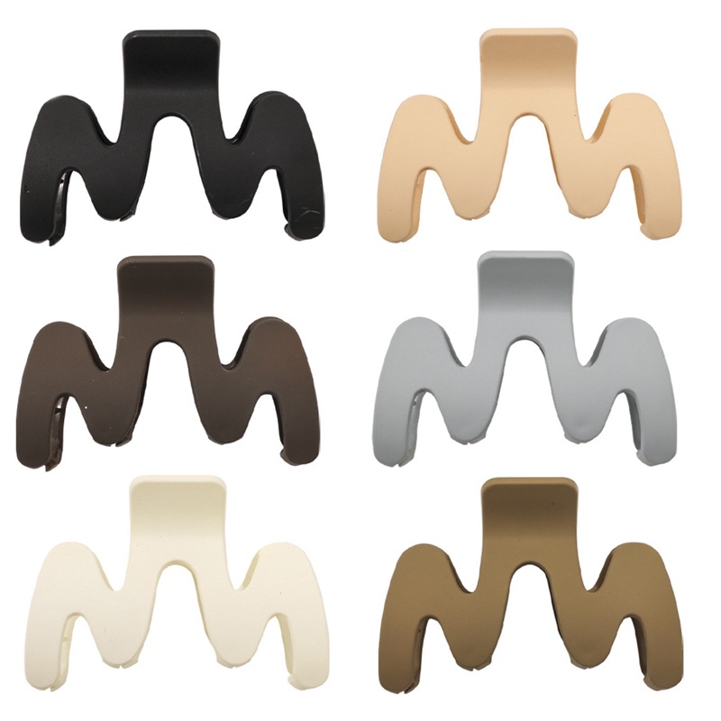 Jepit Rambut Gelombang M Besar Grab Klip Hiasan Kepala Jepit Rambut Bahan Plastik Untuk Wanita Perempuan