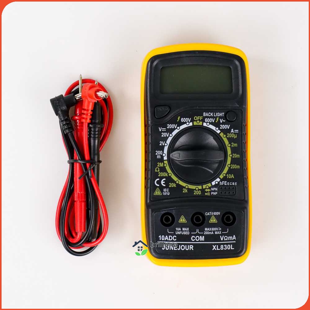 Junejour Mini Digital Multimeter AC/DC Voltage Tester - XL830L