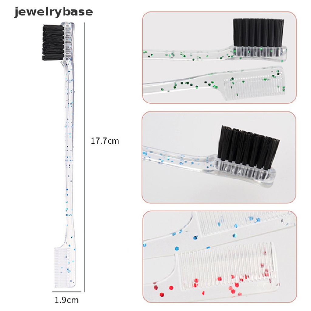 [jewelrybase] Kontrol Tepi Dua Sisi Sisir Rambut Styling Rambut Sisir Alis Butik