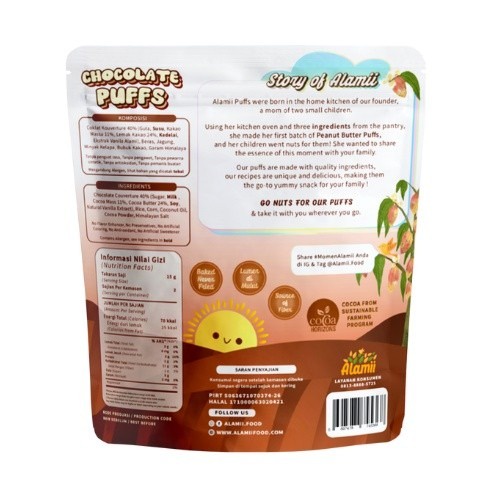 Alamii Chocolate Puffs 30gr