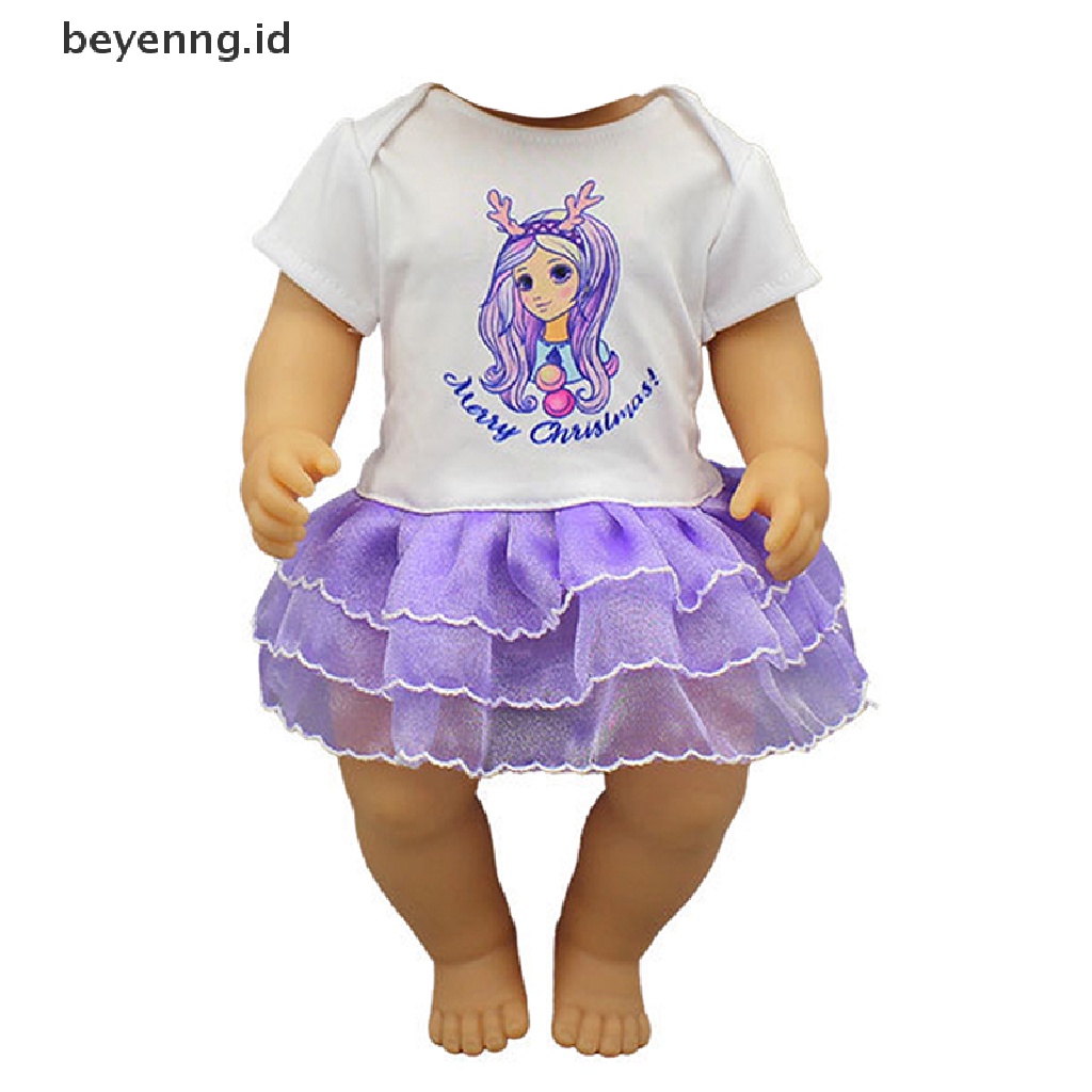 Beyen New Baju Boneka Sport Dress Muat 17inch 43cm Baju Boneka Born Baby Doll ID