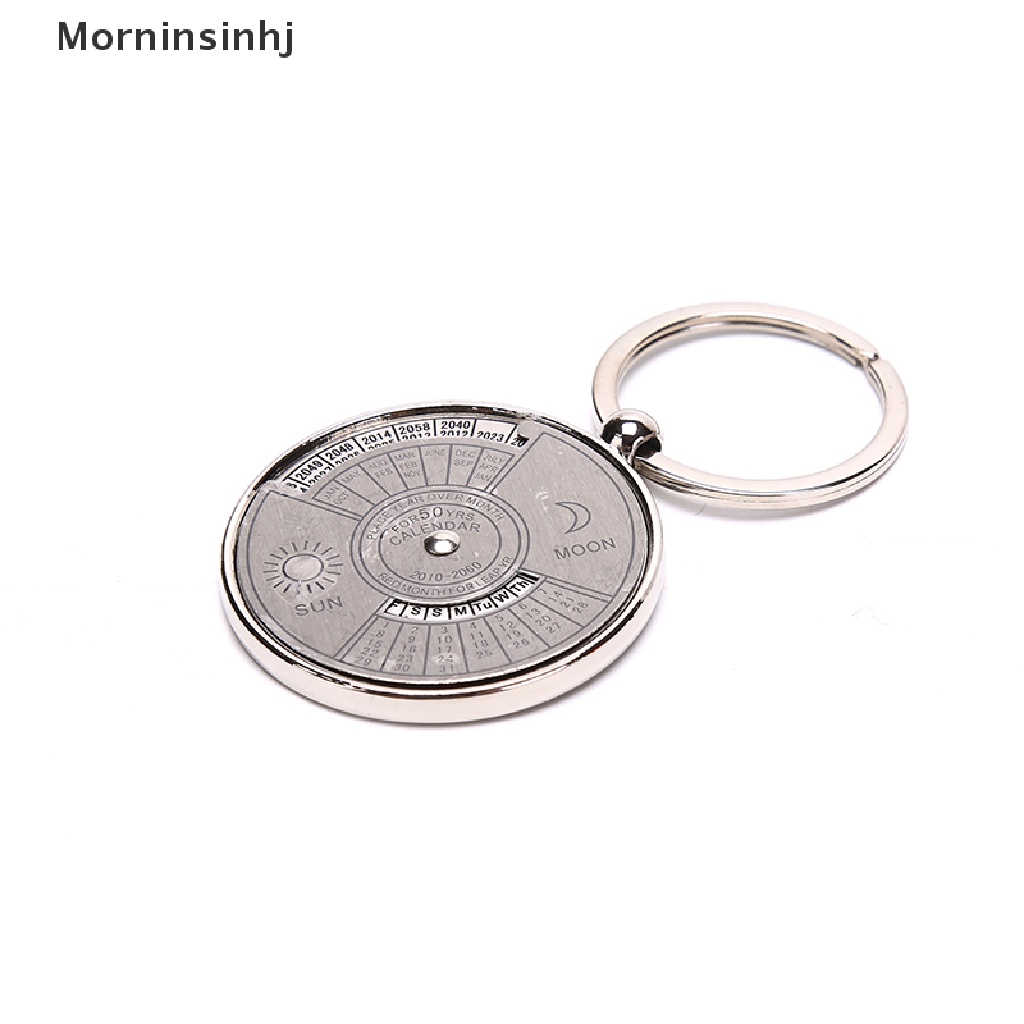 Mornin Gantungan Kunci Kalender Rings Astroy KeyChains Car Bag Pendant Keyring id