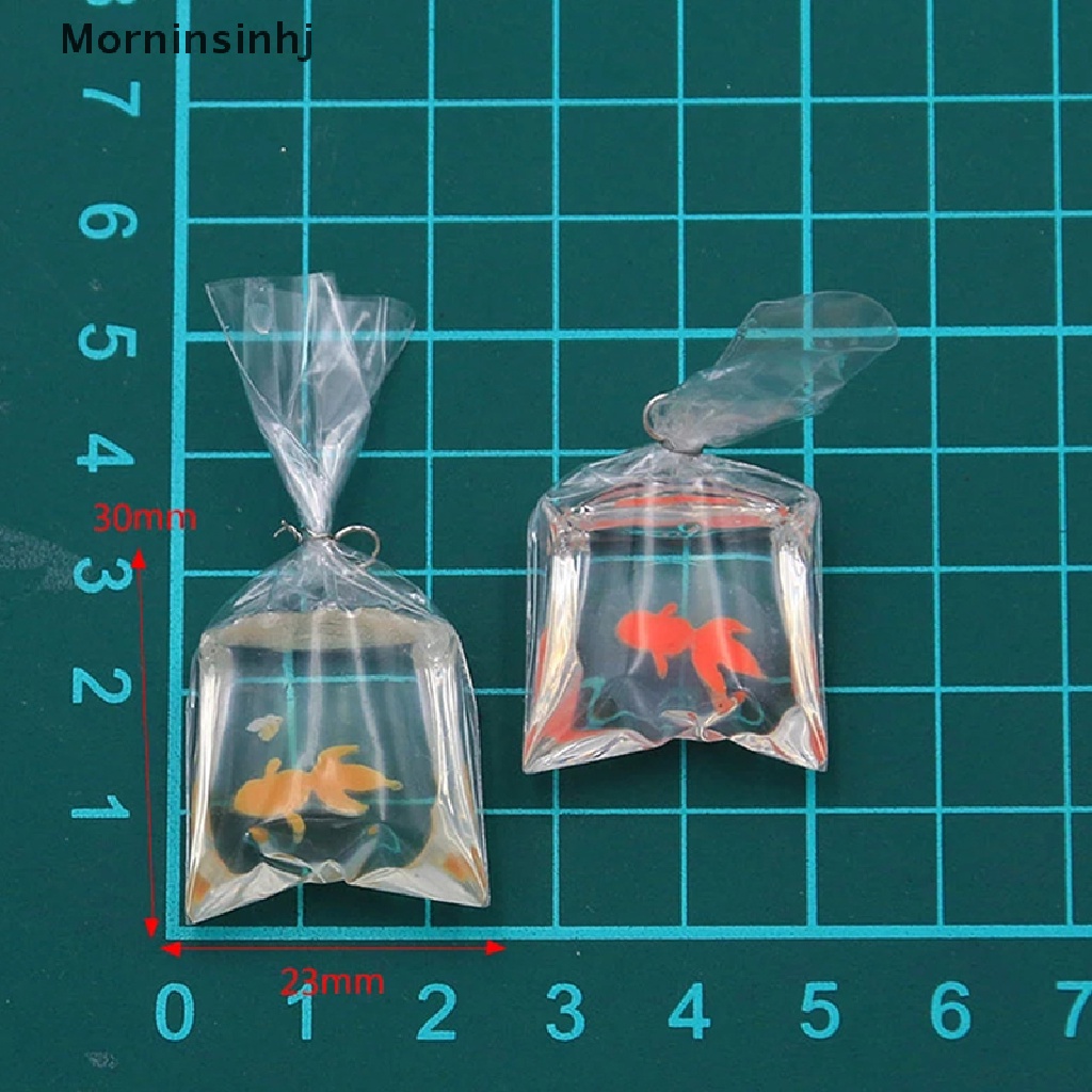 Mornin 10pcs Tas Ikan Karang Resin Ch Ocean Liontin Untuk Anting Gantungan Kunci Perhiasan id