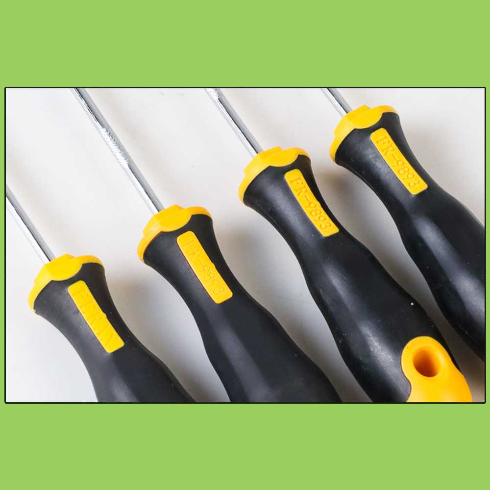 (BISA COD) FTIHSHP JTL Obeng Cungkil Pelepas Seal Roller Karet Gear Mesin 4 PCS - XJ149