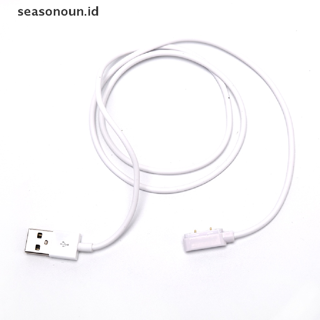 Seasonoun Kabel Charger USB Charging Magnetik Cradle Dock Base Untuk Jam Tangan 2pin 7.62mm.