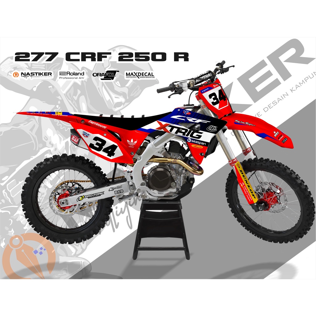 DECAL CRF DECAL CRF 250R DECAL CRF 250R,DECAL CRF 250, STIKER CRF