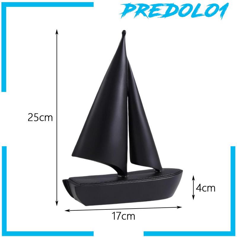 [Predolo1] Patung Kapal Layar Model Perahu Layar Figurine Kapal Layar Untuk Kamar Tidur