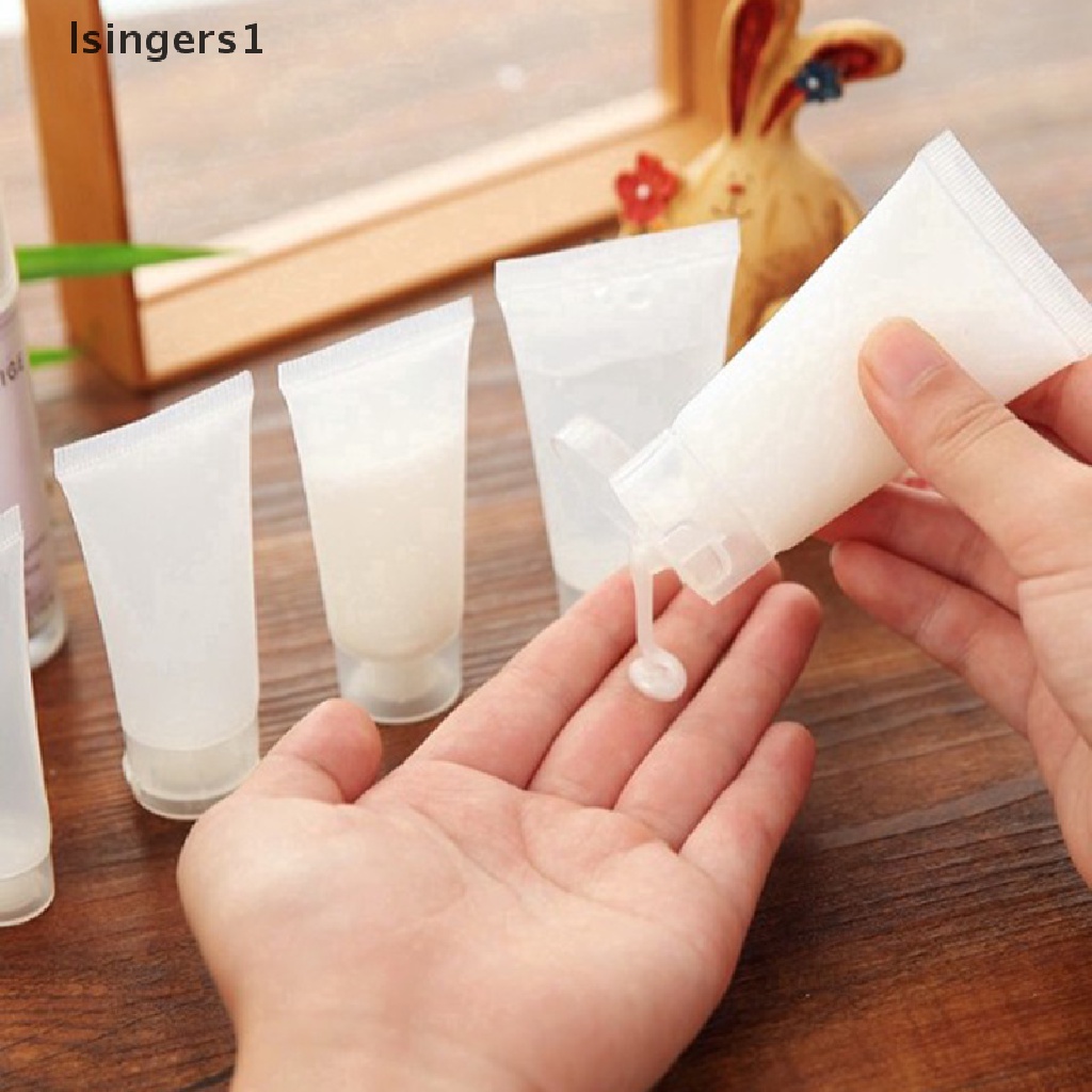 [lsingers1] Tabung Portable Kosong Pencet Wadah Kosmetik Cream Botol Plastik Butik