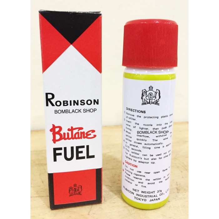 minyak gas robinson, isi ulang korek api, refill korek api 35 gr mini