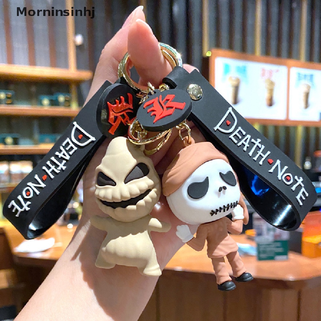 Mornin Natal Halloween The Nightmare Before Christmas Keychain Gantungan Kunci Mobil Liontin Hantu Hadiah Rumit Hiasan Tas Dekorasi id