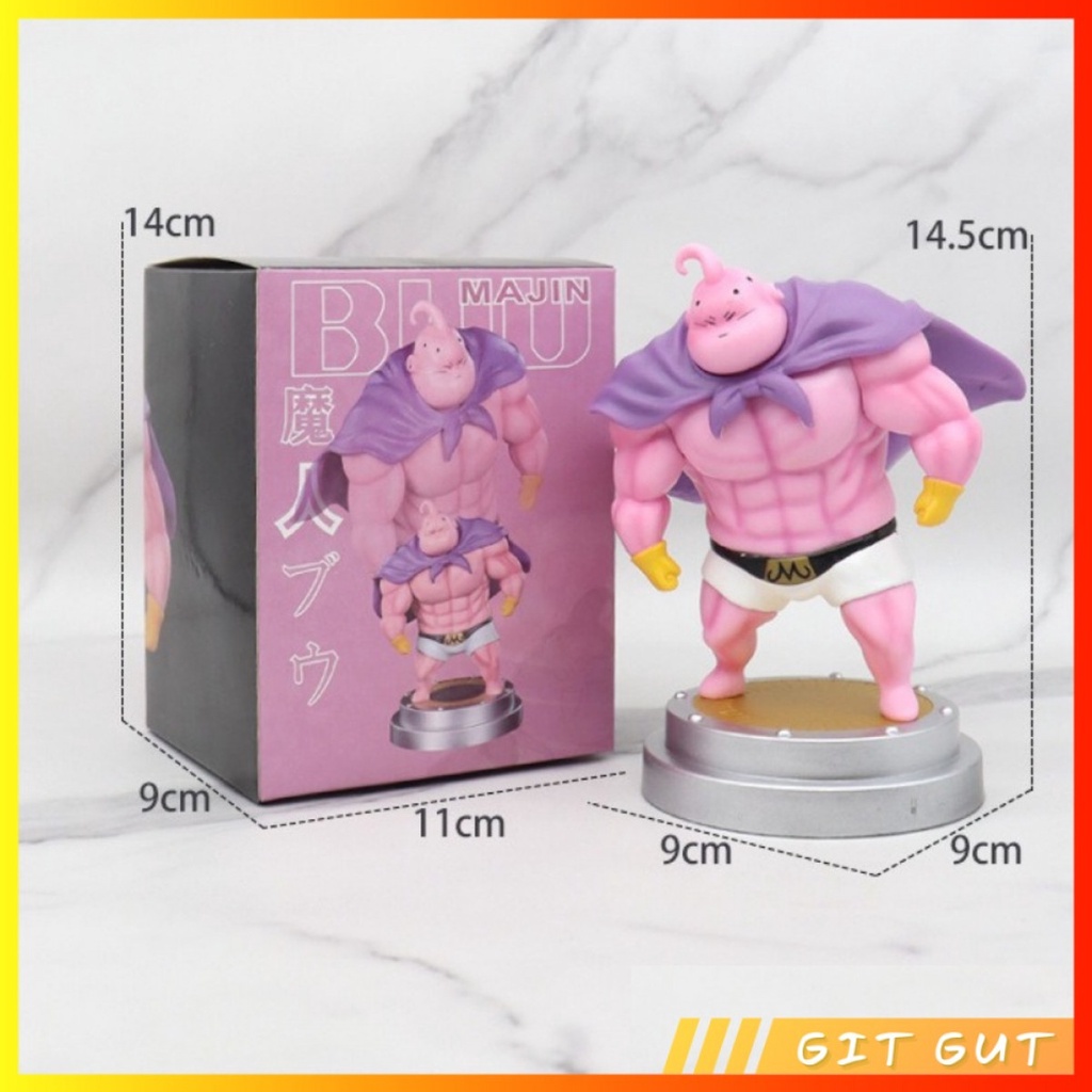 Action Figure Pajangan Dragon Ball Z Muscular Majin Buu Bhu Muscle