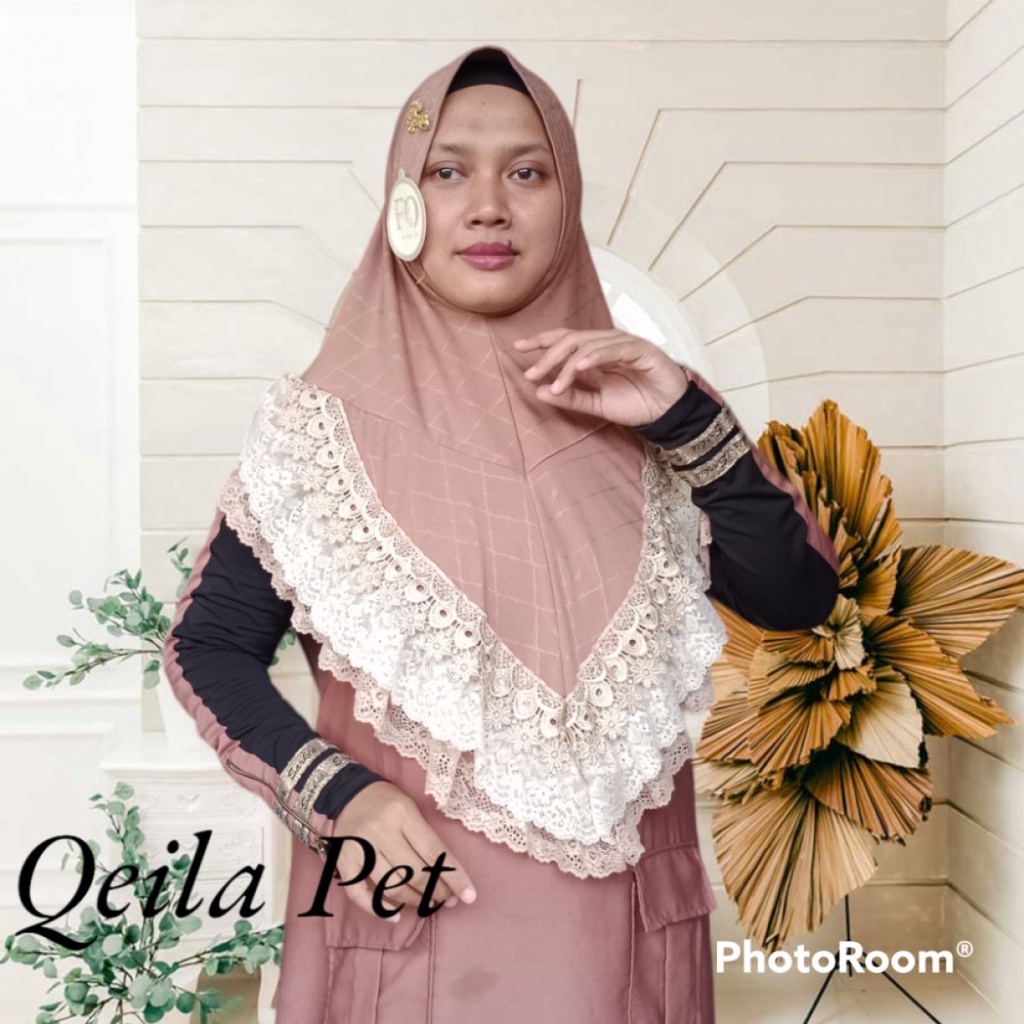 Khimar Qeila Pet FO hijab
