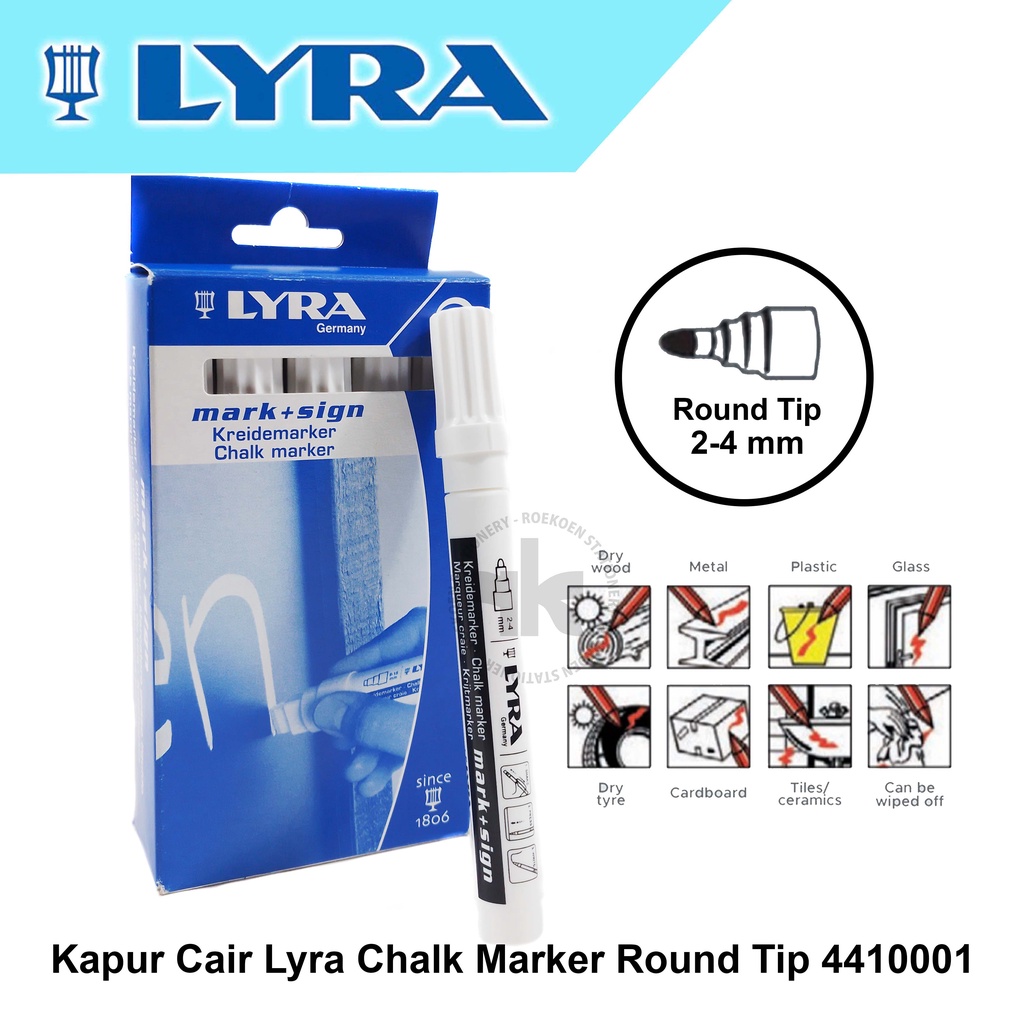 

Lyra Kapur Cair Chalk Marker