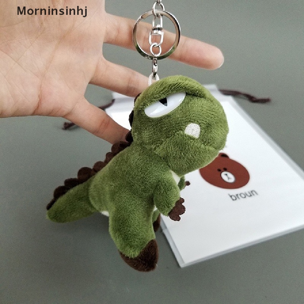 Mornin Mini Dinosaurus Liontin Gantungan Kunci Hewan Lucu Boneka Mainan Key Rings Tas Ornamen Hadiah id