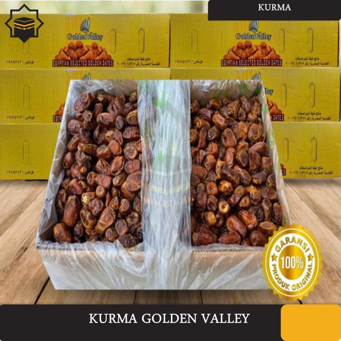 

Kurma Mesir Golden Valley 1Kg