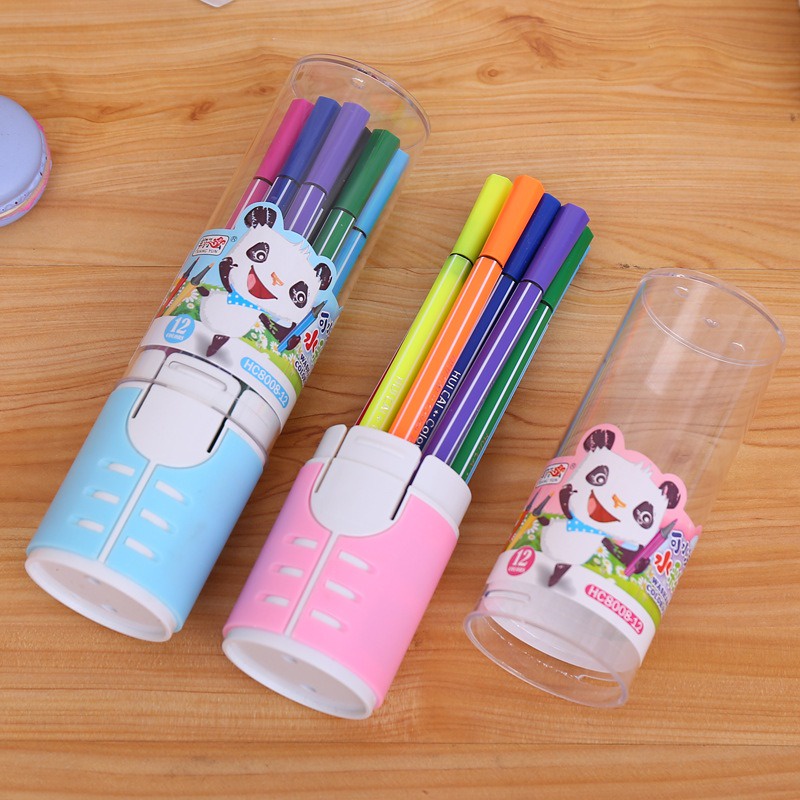 

12pcs Water Color Pen Pensil Warna Cair 12 Warna Tabung GM-ST0238