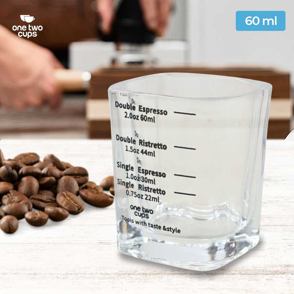 (BISA COD) FTIHSHP  Gelas Kopi Espresso Shot Glass Coffee Mug Cup 60ml - MD20