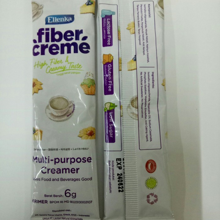 

fiber creme sachet 6gr