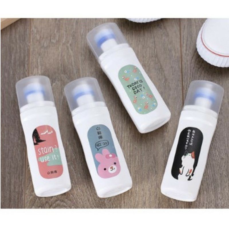 BHG Semir Sepatu Putih Cairan Pembersih Sepatu Warna Putih White Shoes Shoe Cleaner