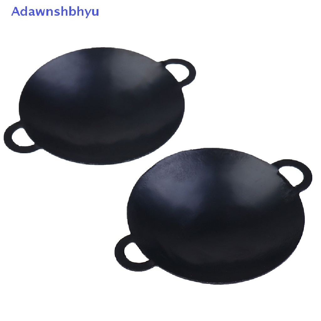 Adhyu 1：12 Dollhouse Miniature Frying Pans Cooking Pot Cookware Kitchen Accessory ID