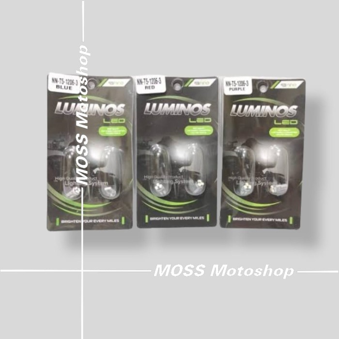 LAMPU LED SPEEDOMETER LUMINOS LAMPU LED T5 LUMINOS UNIVERSAL