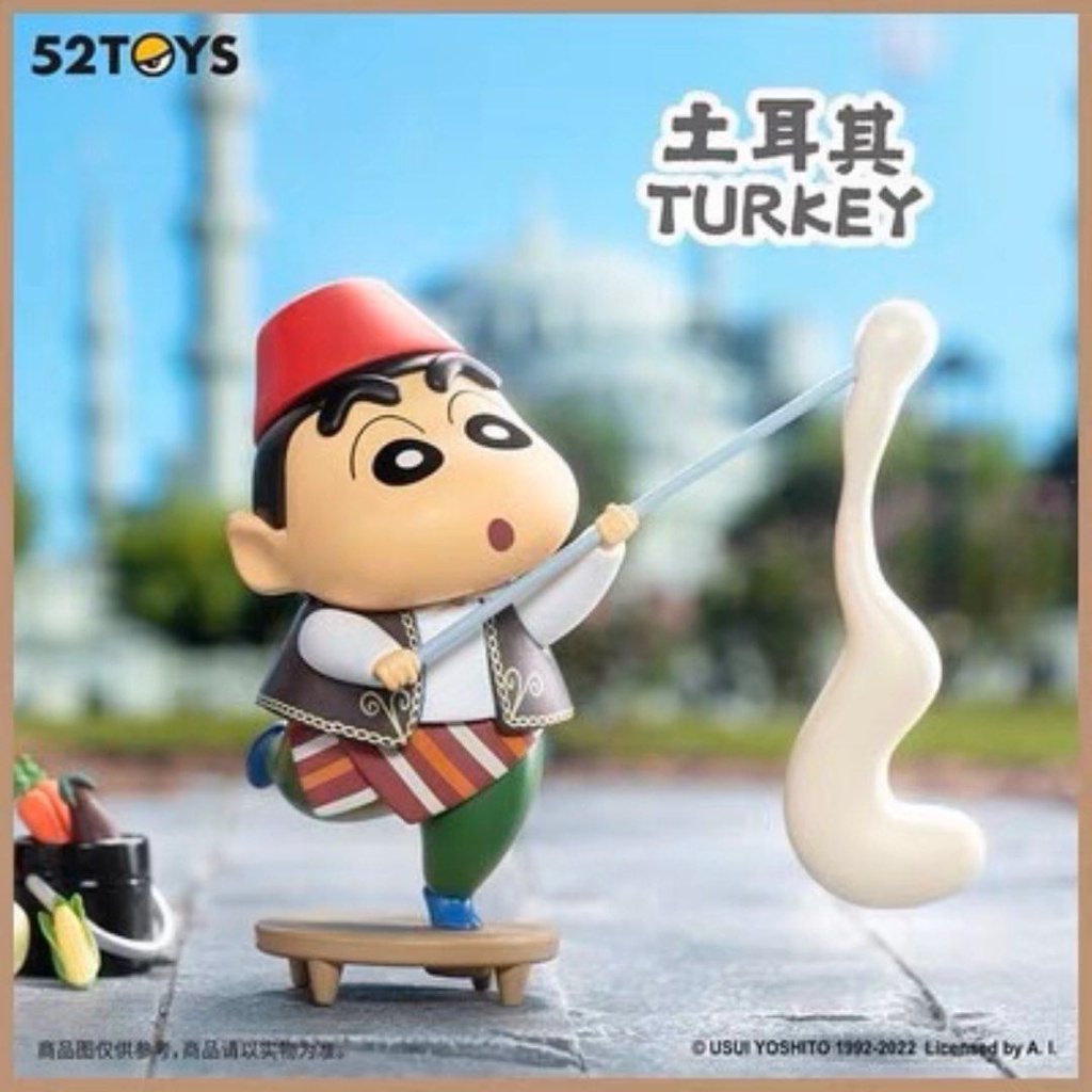 Toys 52TOYS Crayon Shin Chan Travel Around The World S3