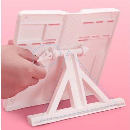 Book Stand Holder Pegangan Pengganjal Menyangga Sandaran Buku Majalah Berdiri OSM-ST0244