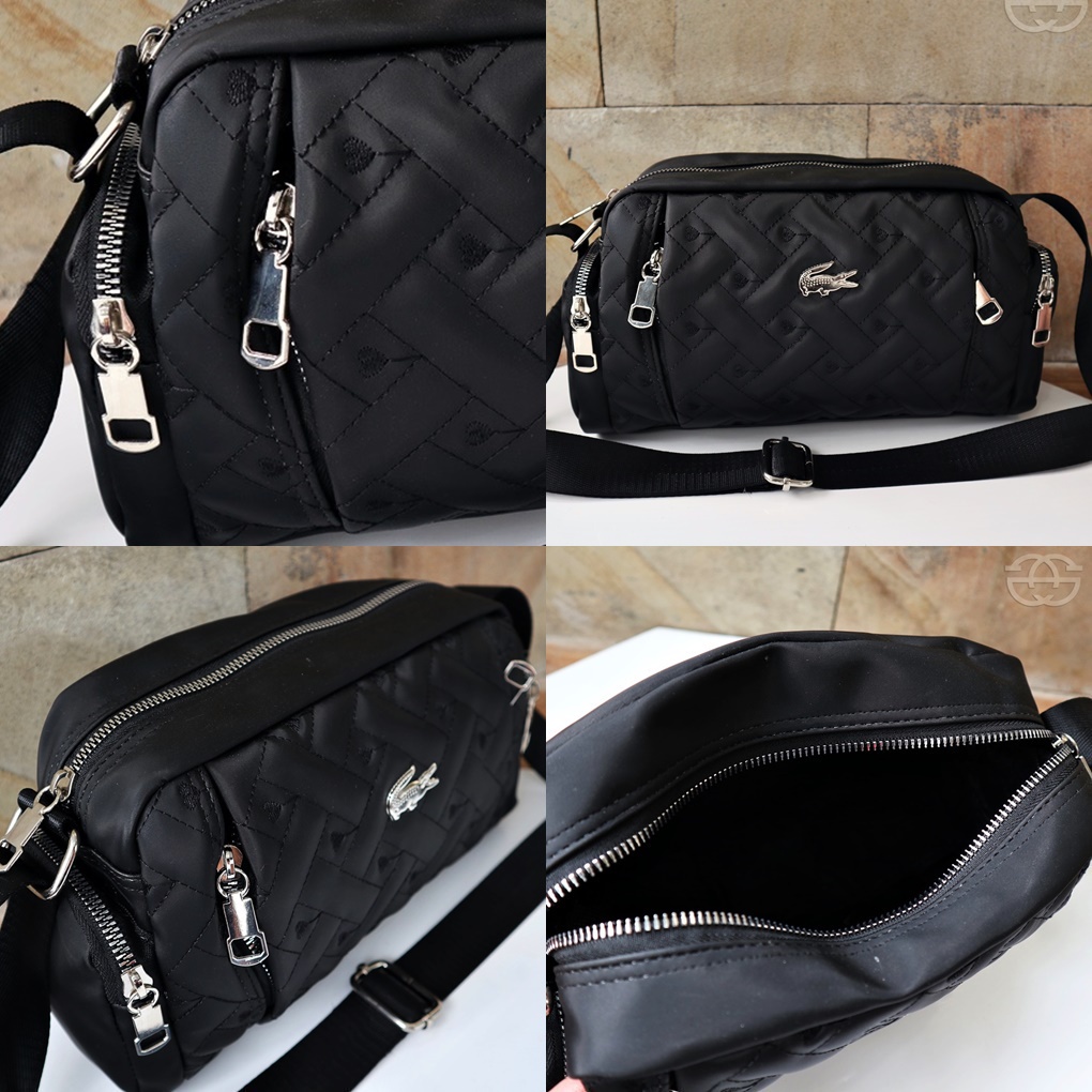 Akaci Tas Selempang Wanita Nilon super Bordir Kekinian Sling bag Korea Murah 06-6835 THR