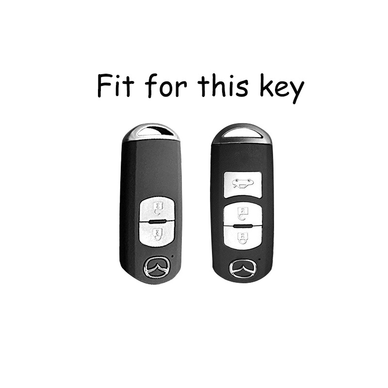 Mazda 3atenza Key Case CX5 CX8 CX4 M6 CX30 Tas Mobil Gantungan Kunci Key Holder Keyless Remote TPU Sarung Pelindung Kunci Mobil