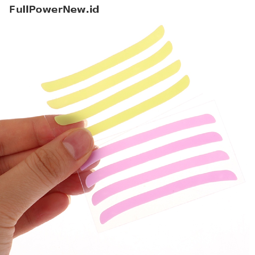 Power 2pasang Silicone Eyelash Lift Silicone Lash Lift Perm Pads Alat Pengeriting Bulu Mata ID