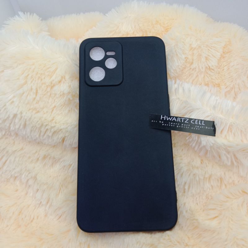 Premium BLACK Case REALME C35 C31 C30 Casing Hitam Protect Camera Softcase Black High Quality