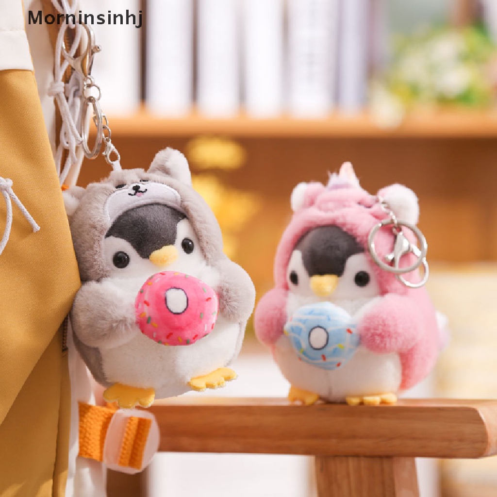 Mornin Cute Pinguin Doll Keys Gantungan Kunci Gadis Kartun Mobil Keyring Kawaii Wanita Tas id