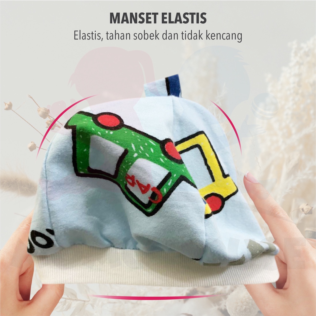 MOMO HOUSE Topi Kupluk Bayi Topi Bayi Topi Anak Kupluk Anak Topi Kupluk Anak