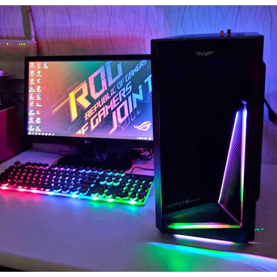 PC Komputer Rakitan Gaming Editing Core i7 3770 RAM DDR3 16GB Fullset Lengkap Tinggal Pakai