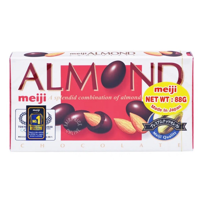 

MEIJI Chocolate Almond Cokelat Batang Bar Japan Edition