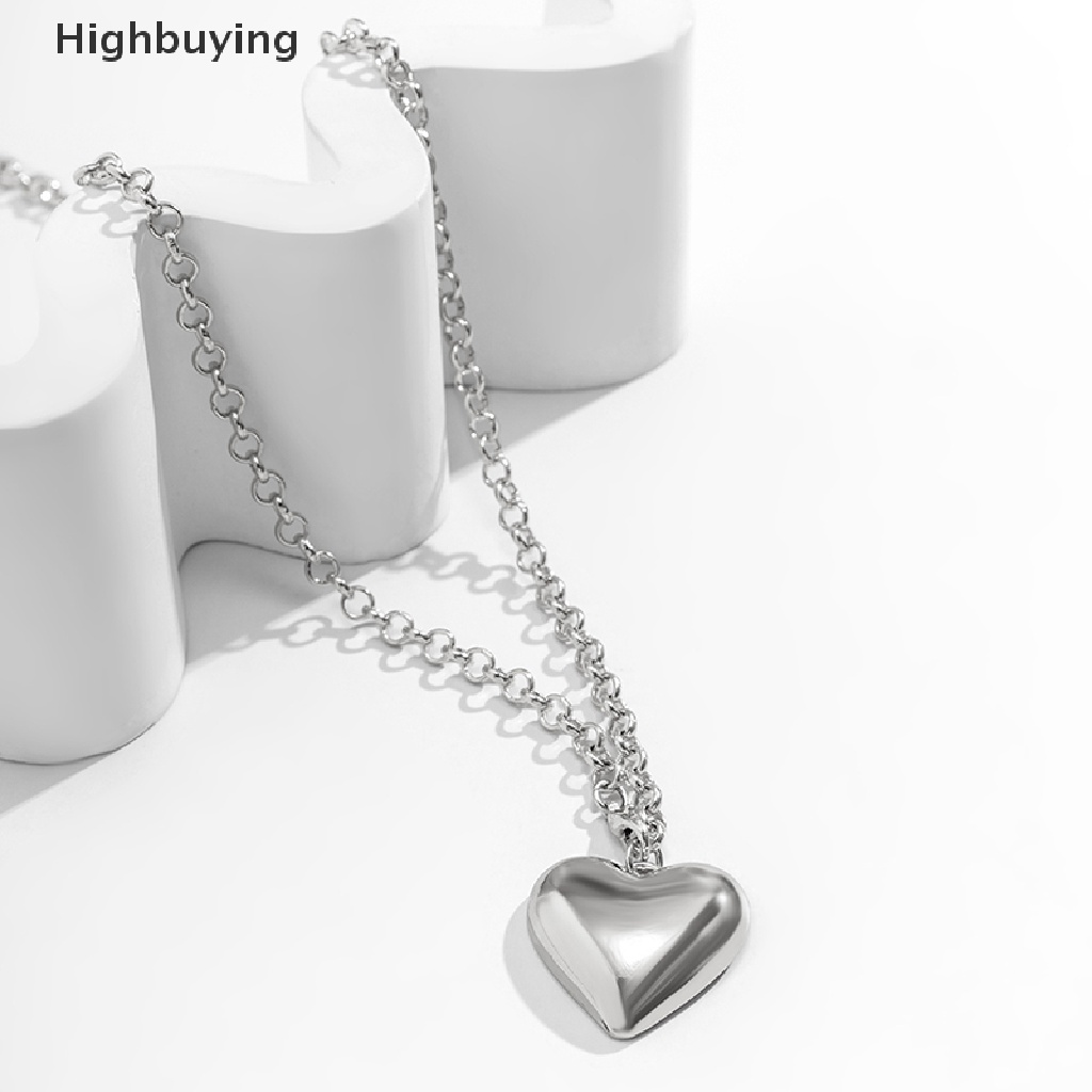 Hbid Berlebihan Cinta Besar Hati Liontin Choker Kalung Untuk Wanita Goth Hitam Beludru Adjustable Chain Necklace Glory