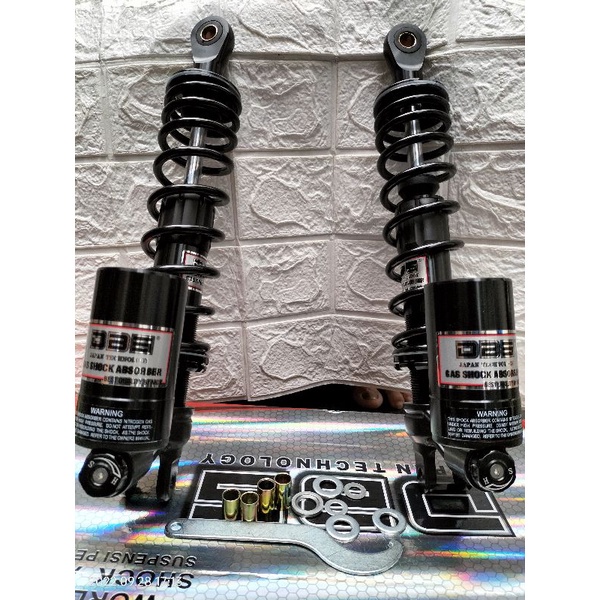 [ BISA COD ] Shockbreaker Tabung Bawah 340mm NMAX OLD NMAX 155 XMAX 250 PCX 150 ADV 150 DBS BLACK SERIES