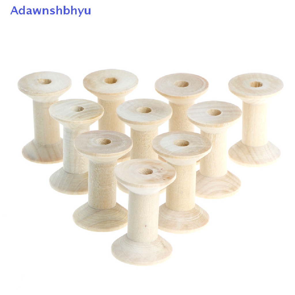 Adhyu 10PCs Empty  Bobbin Spools For Thread Wire work 47mmx31mm ID