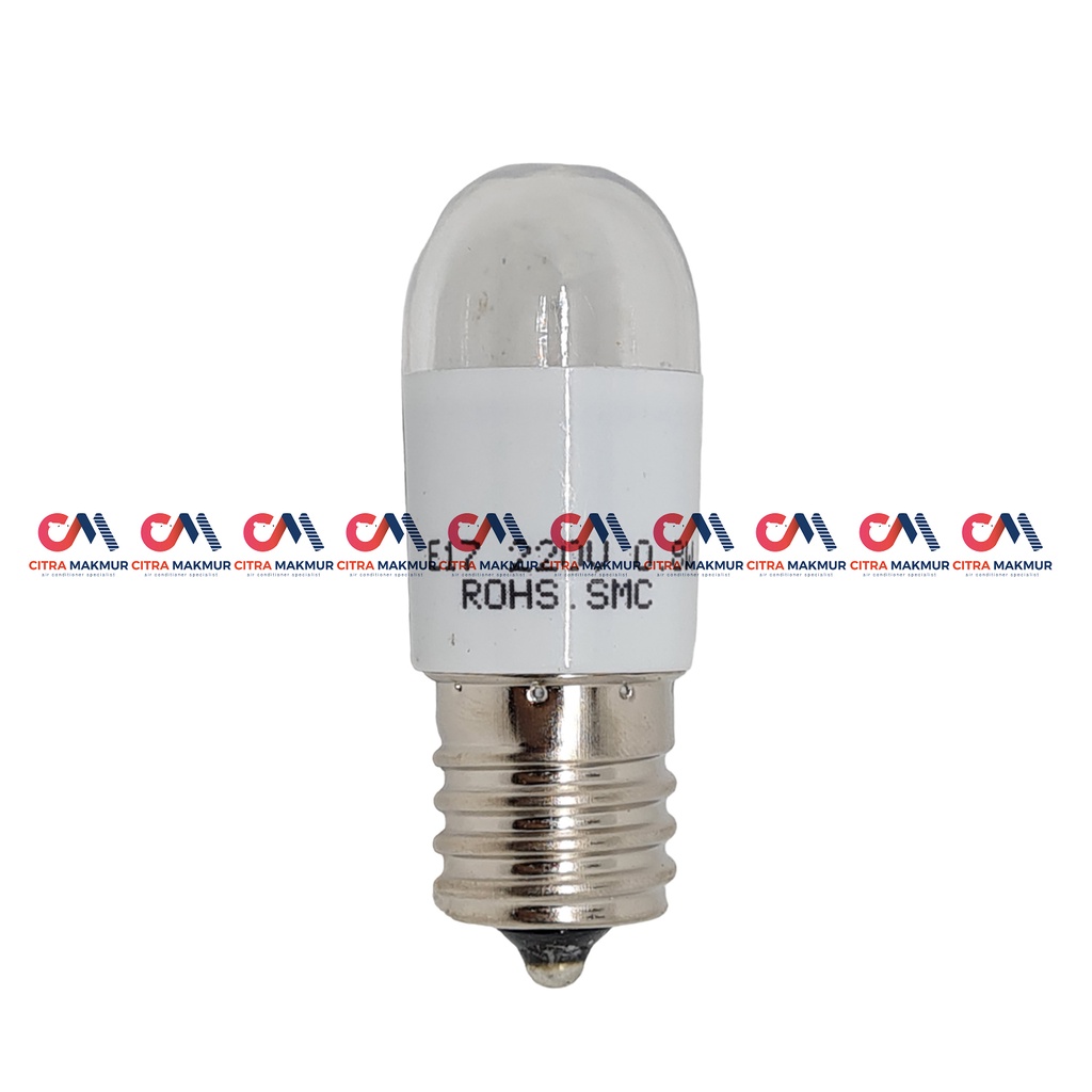 Lampu Bohlam Kulkas LED E17 dalam Lemari Es Freezer fitting 1 Watt 1watt E 17 220 Volt 5,5 cm