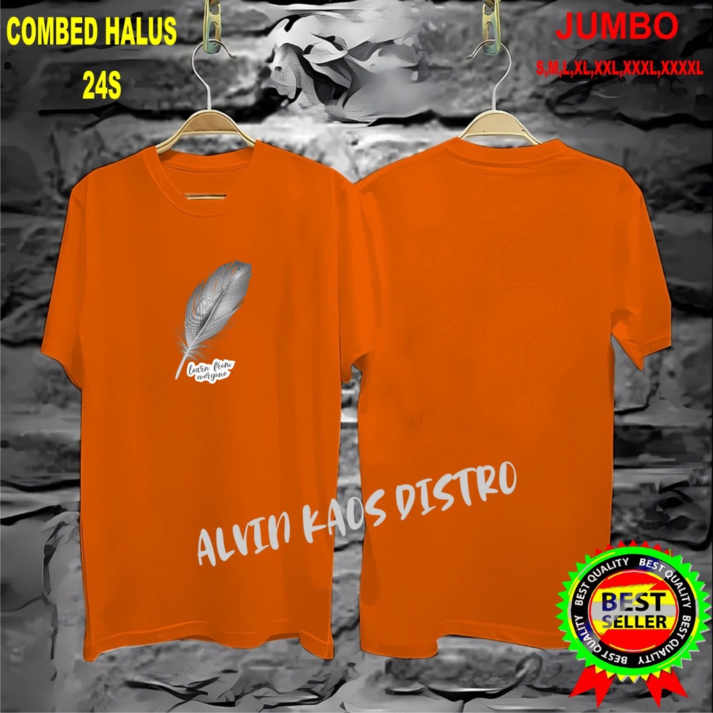 APPS  DTF LEARN FROM EVRYONE KAOS DISTRO/KAOS PRIA DAN WANITA