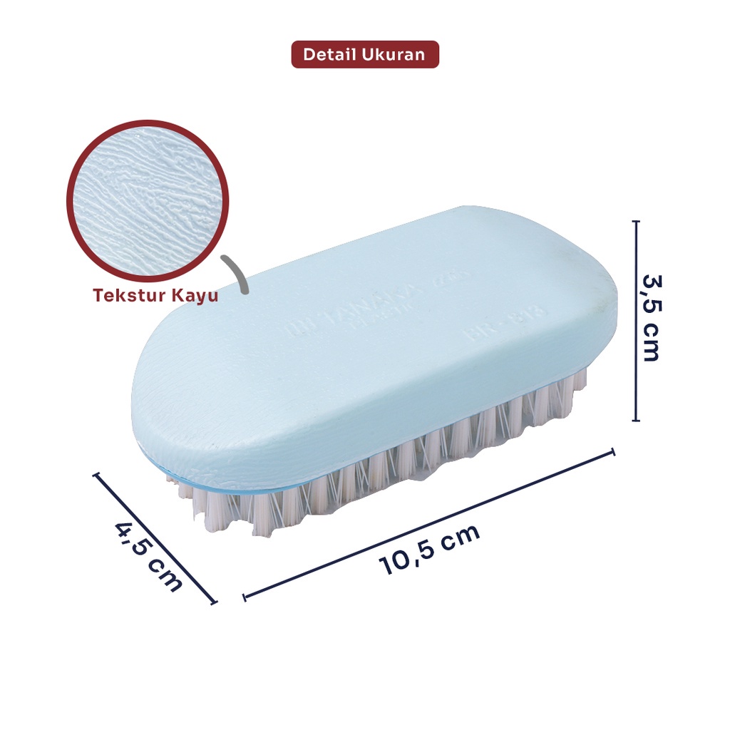 TANAKA SIKAT OVAL TWO TONE BR 813 PASTEL SERIES