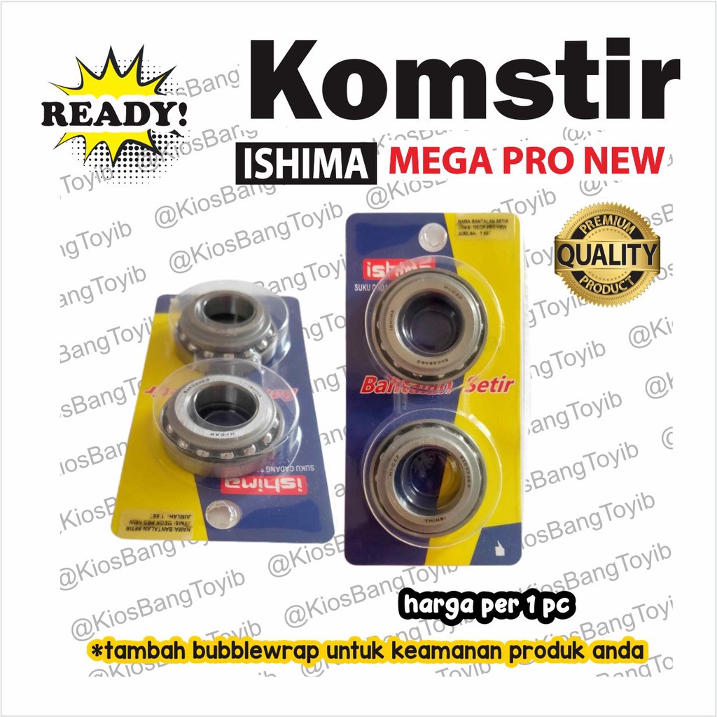 Komstir Comstir Race Ball Kit Honda Megapro New (Ishima)