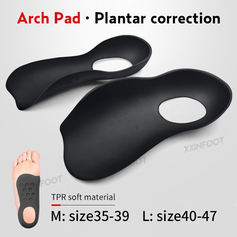 Unisex Flatfoot Orthotics Cubitus Varus Bantalan Kaki Ortopedi Bantalan Kaki Berbentuk O Bantalan Perawatan Sol