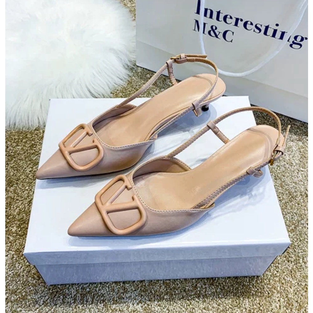 40666 Heels Wanita Import Premium -  Heels Pesta 5cm &amp; 7cm