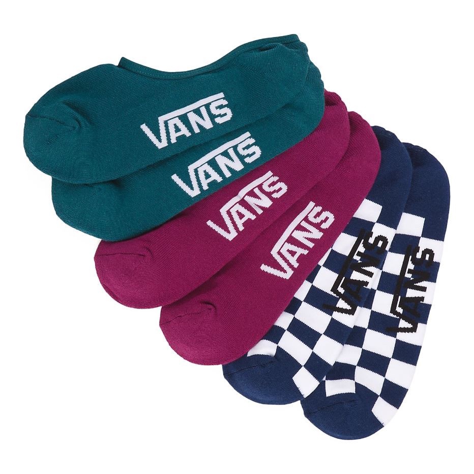 KAOS KAKI VANS OFF THE WALL | CLASSIC SUPER NO SHOW DEEP TEAL